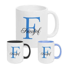Keramik Tasse mit Namen | Motiv 3 | Friedjof - Druckerino