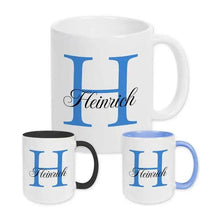 Keramik Tasse mit Namen | Motiv 3 | Heinrich - Druckerino