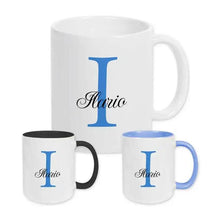 Keramik Tasse mit Namen | Motiv 3 | Ilario - Druckerino