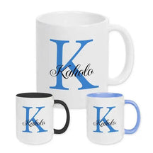 Keramik Tasse mit Namen | Motiv 3 | Kaholo - Druckerino