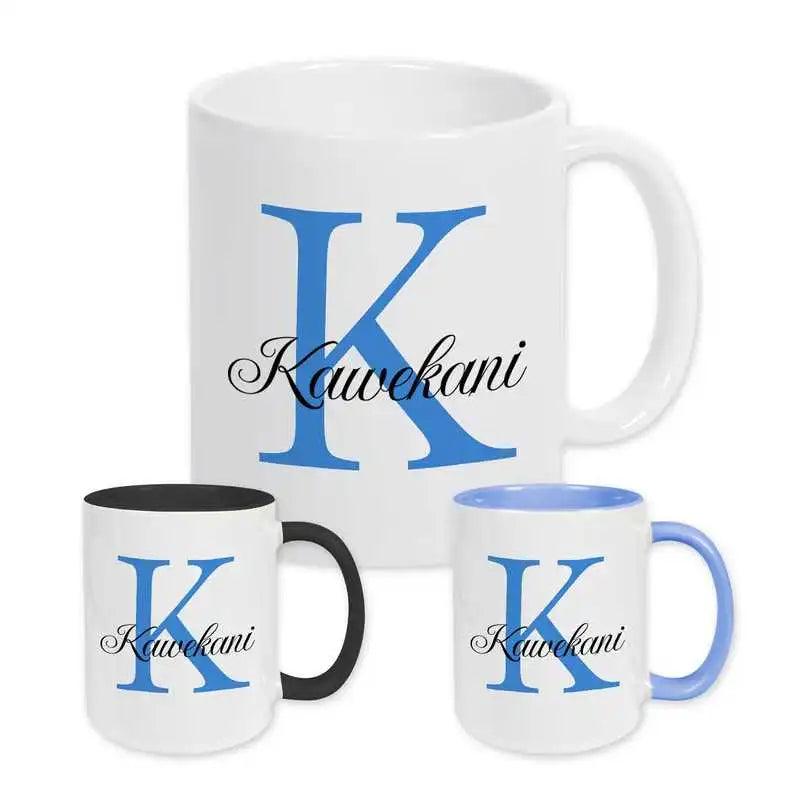 Keramik Tasse mit Namen | Motiv 3 | Kawekani - Druckerino