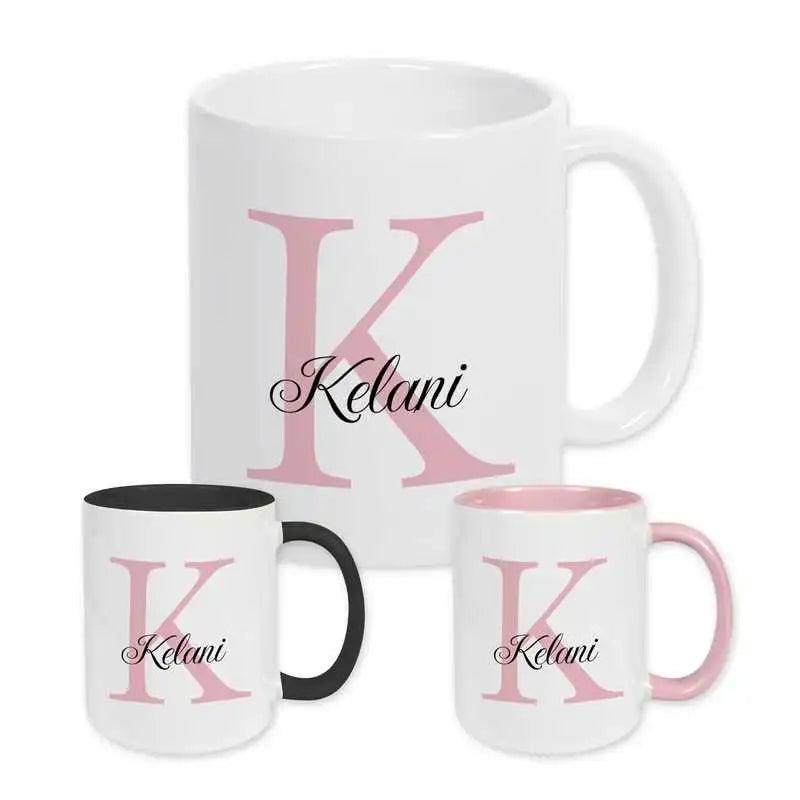 Keramik Tasse mit Namen | Motiv 3 | Kelani - Druckerino