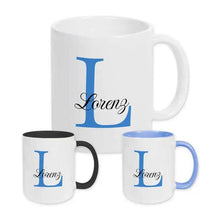 Keramik Tasse mit Namen | Motiv 3 | Lorenz - Druckerino