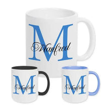 Keramik Tasse mit Namen | Motiv 3 | Manfred - Druckerino