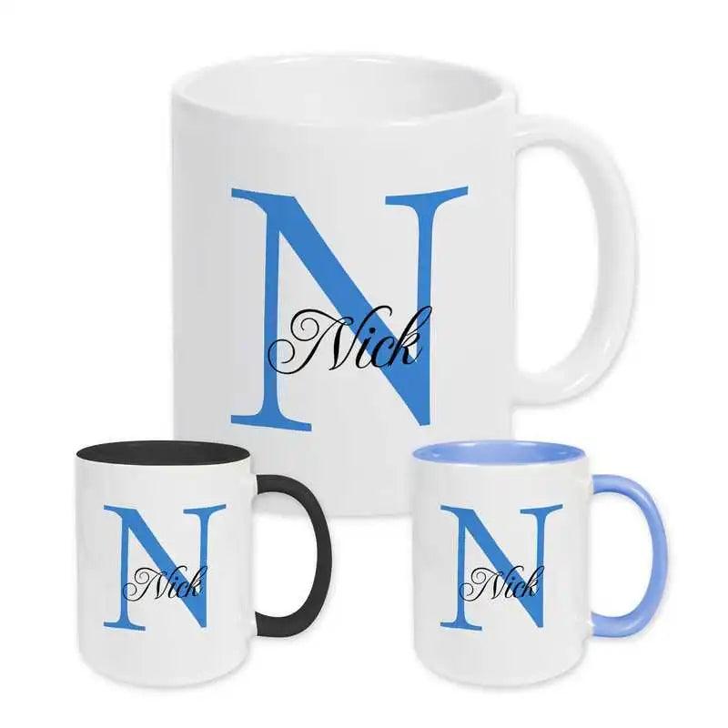 Keramik Tasse mit Namen | Motiv 3 | Nick - Druckerino