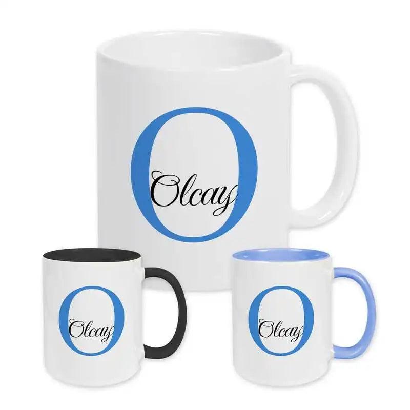 Keramik Tasse mit Namen | Motiv 3 | Olcay - Druckerino