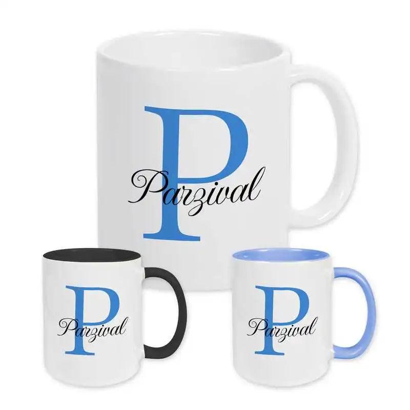 Keramik Tasse mit Namen | Motiv 3 | Parzival - Druckerino