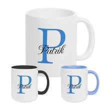 Keramik Tasse mit Namen | Motiv 3 | Patrik - Druckerino