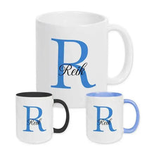 Keramik Tasse mit Namen | Motiv 3 | Reik - Druckerino