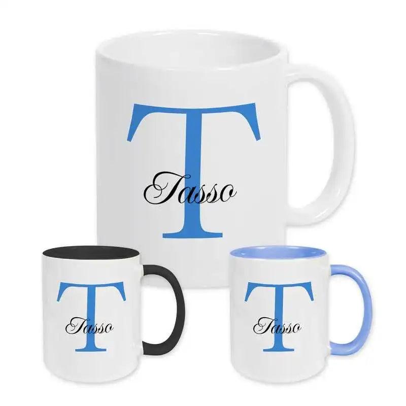 Keramik Tasse mit Namen | Motiv 3 | Tasso - Druckerino