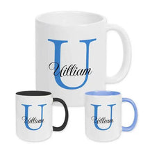 Keramik Tasse mit Namen | Motiv 3 | Uilliam - Druckerino