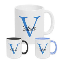 Keramik Tasse mit Namen | Motiv 3 | Vitali - Druckerino