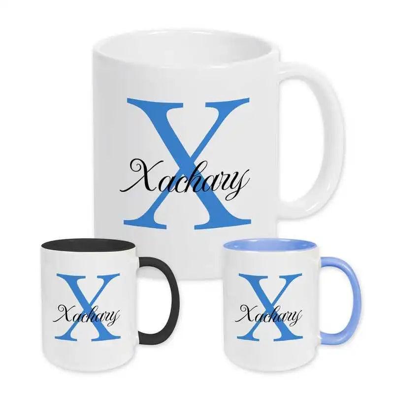 Keramik Tasse mit Namen | Motiv 3 | Xachary - Druckerino