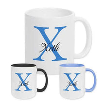 Keramik Tasse mit Namen | Motiv 3 | Xeth - Druckerino