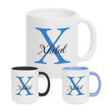 Keramik Tasse mit Namen | Motiv 3 | Xhelal - Druckerino