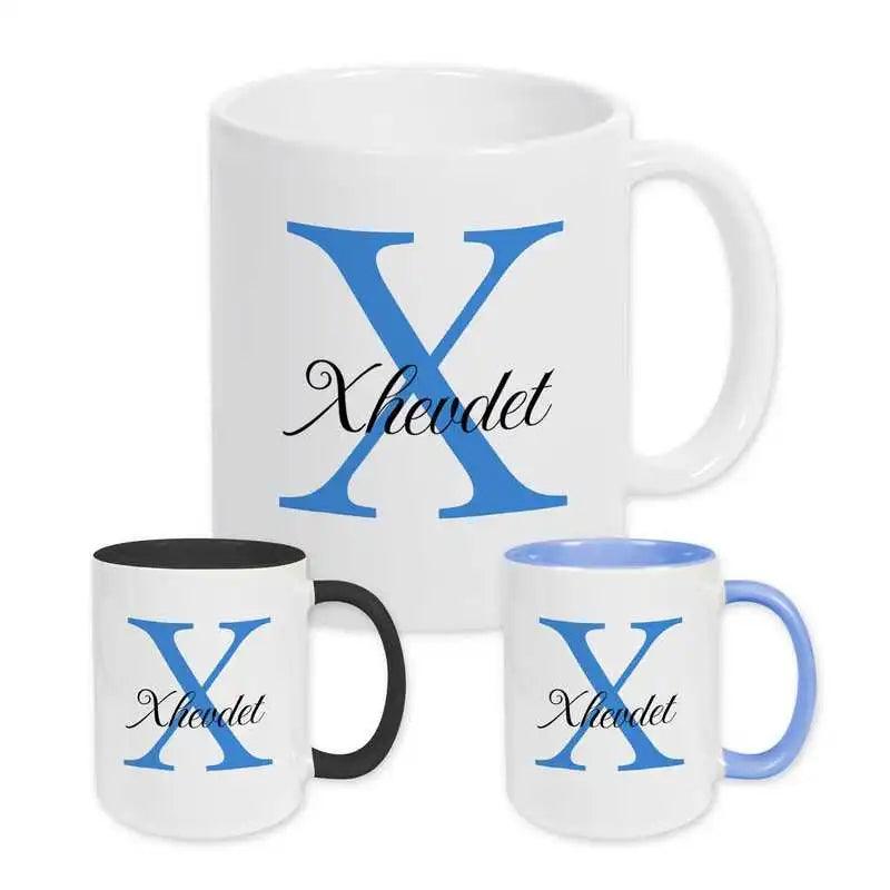 Keramik Tasse mit Namen | Motiv 3 | Xhevdet - Druckerino