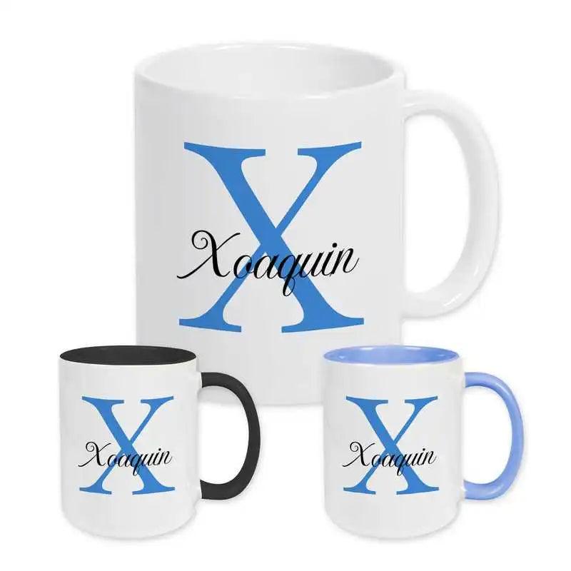 Keramik Tasse mit Namen | Motiv 3 | Xoaquin - Druckerino