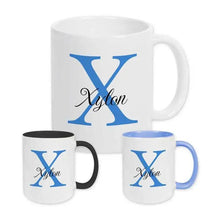 Keramik Tasse mit Namen | Motiv 3 | Xylon - Druckerino