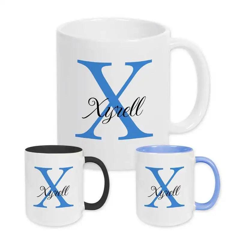 Keramik Tasse mit Namen | Motiv 3 | Xyrell - Druckerino