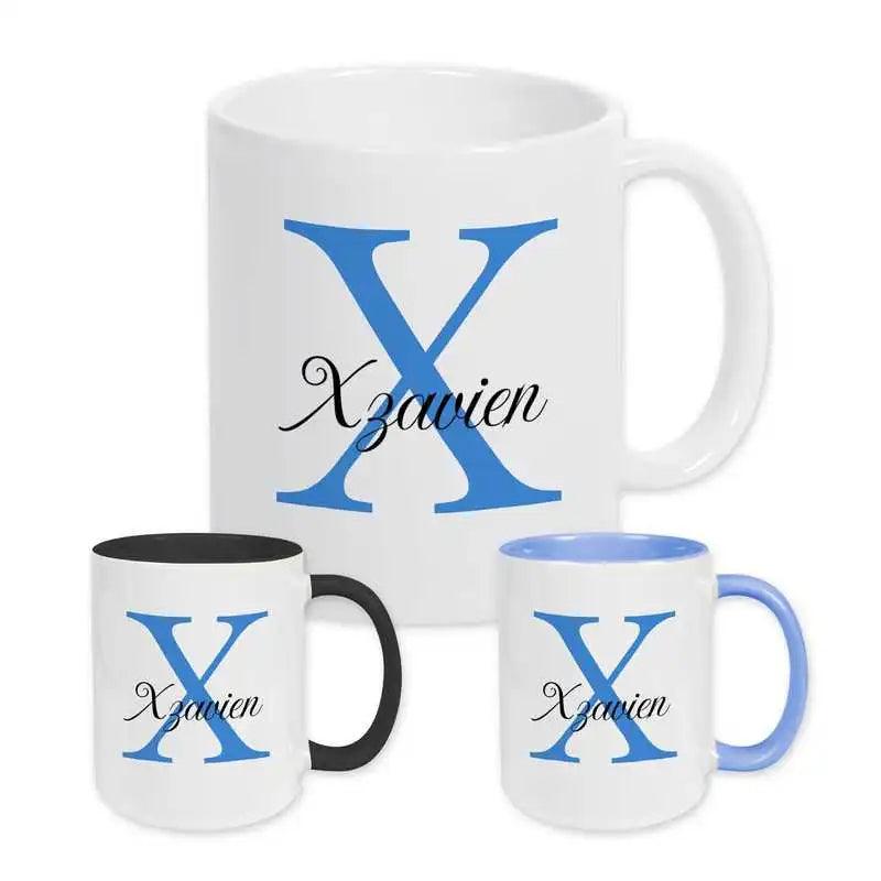 Keramik Tasse mit Namen | Motiv 3 | Xzavien - Druckerino