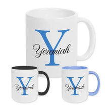 Keramik Tasse mit Namen | Motiv 3 | Yeremiah - Druckerino
