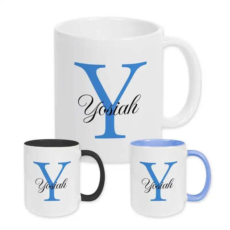 Keramik Tasse mit Namen | Motiv 3 | Yosiah - Druckerino
