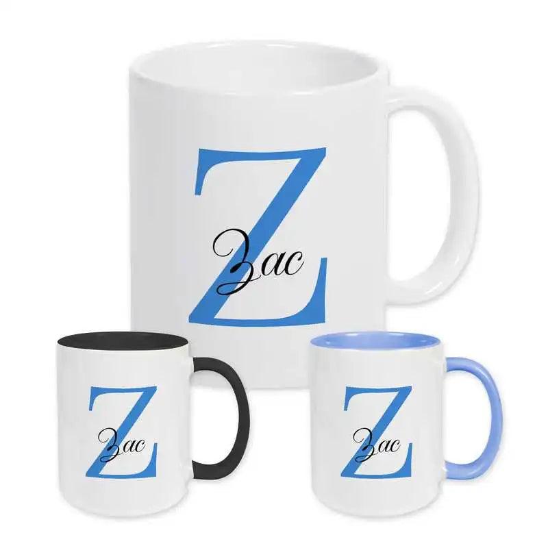 Keramik Tasse mit Namen | Motiv 3 | Zac - Druckerino