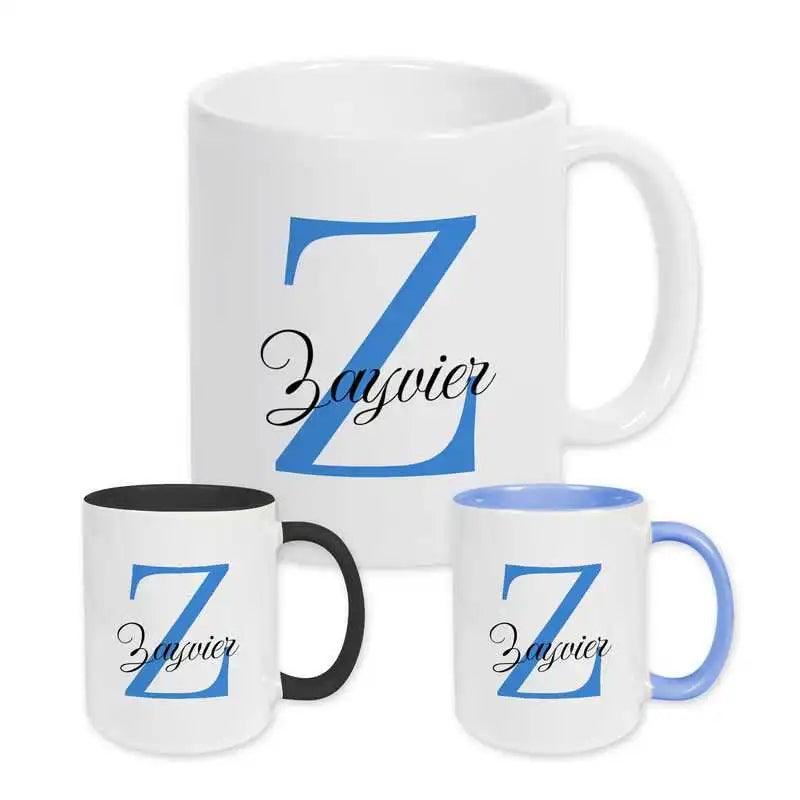 Keramik Tasse mit Namen | Motiv 3 | Zayvier - Druckerino
