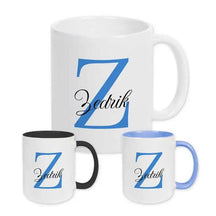 Keramik Tasse mit Namen | Motiv 3 | Zedrik - Druckerino