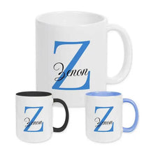 Keramik Tasse mit Namen | Motiv 3 | Zenon - Druckerino