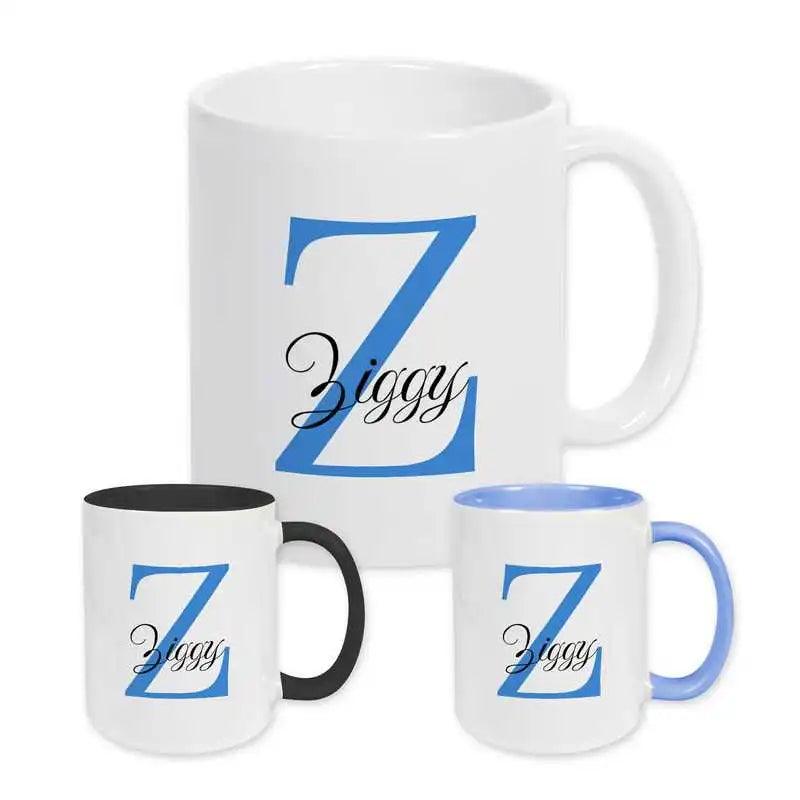 Keramik Tasse mit Namen | Motiv 3 | Ziggy - Druckerino