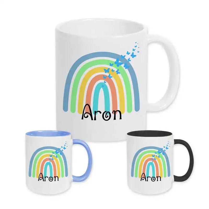 Keramik Tasse mit Namen | Motiv 4 | Aron - Druckerino