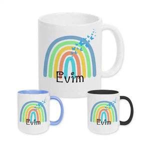 Keramik Tasse mit Namen | Motiv 4 | Evim - Druckerino
