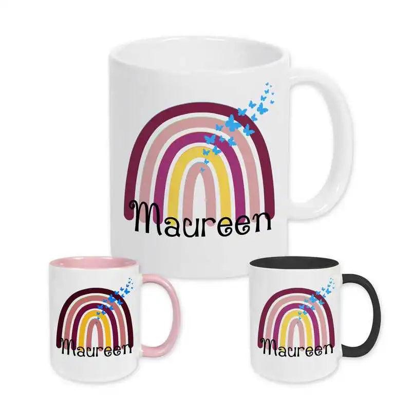 Keramik Tasse mit Namen | Motiv 4 | Maureen - Druckerino