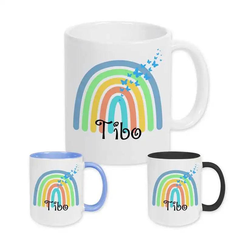 Keramik Tasse mit Namen | Motiv 4 | Tibo - Druckerino