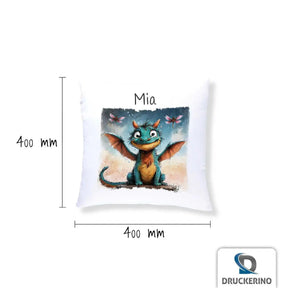 Kinder Kissen | Traumflieger 40x40 cm - Druckerino