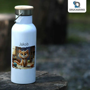 Kinder Trinkflasche Abenteuerbuddy - Druckerino