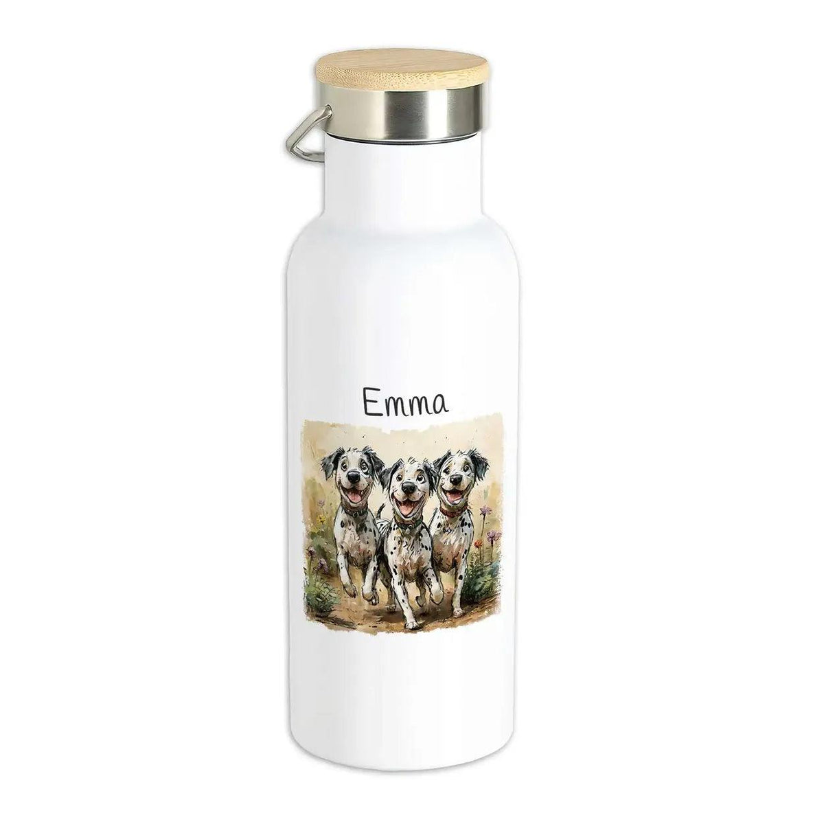 Kinder Trinkflasche Dalmatinisches Trio - Druckerino