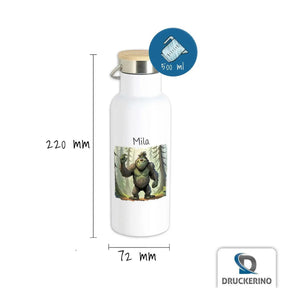 Kinder Trinkflasche Dschungelriese - Druckerino