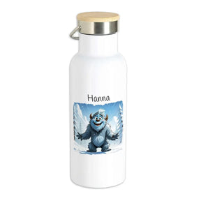 Kinder Trinkflasche Eisiges Kuschelmonster - Druckerino