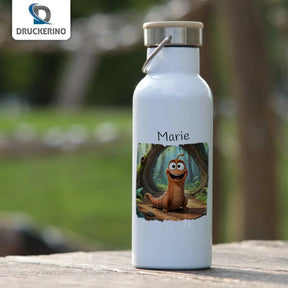 Kinder Trinkflasche Erdabenteurer - Druckerino