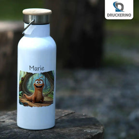 Kinder Trinkflasche Erdabenteurer - Druckerino