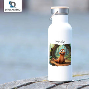 Kinder Trinkflasche Erdabenteurer - Druckerino