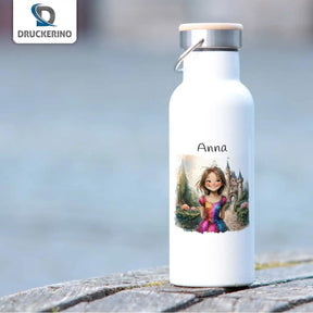 Kinder Trinkflasche Fantasiewelt - Druckerino