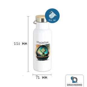 Kinder Trinkflasche Fantastischer Entdecker - Druckerino