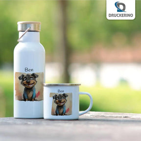 Kinder Trinkflasche Fellnase - Druckerino
