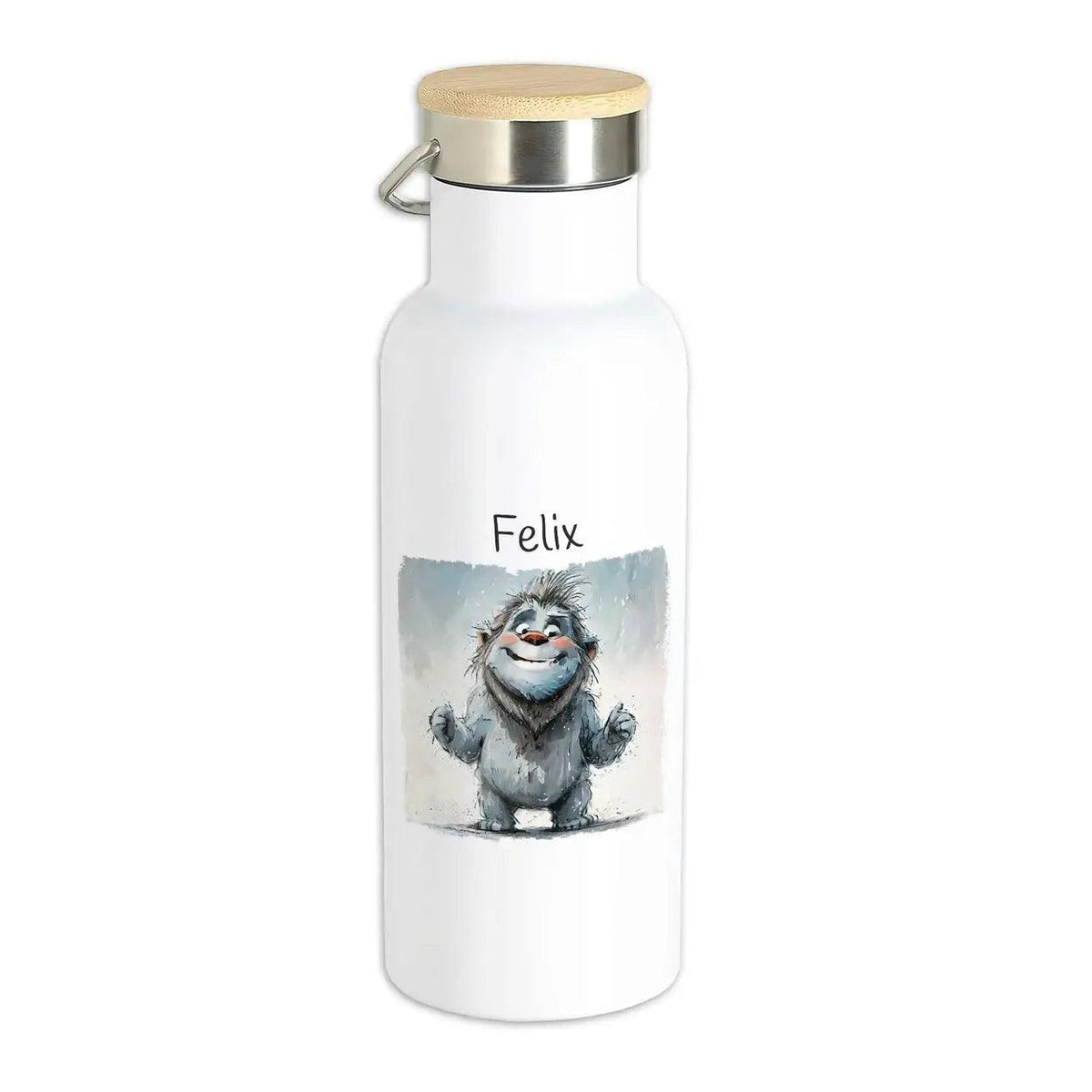 Kinder Trinkflasche Freches Kuschelmonster - Druckerino