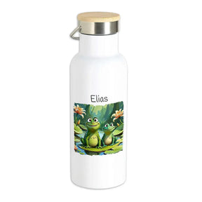 Kinder Trinkflasche Froschfreunde - Druckerino