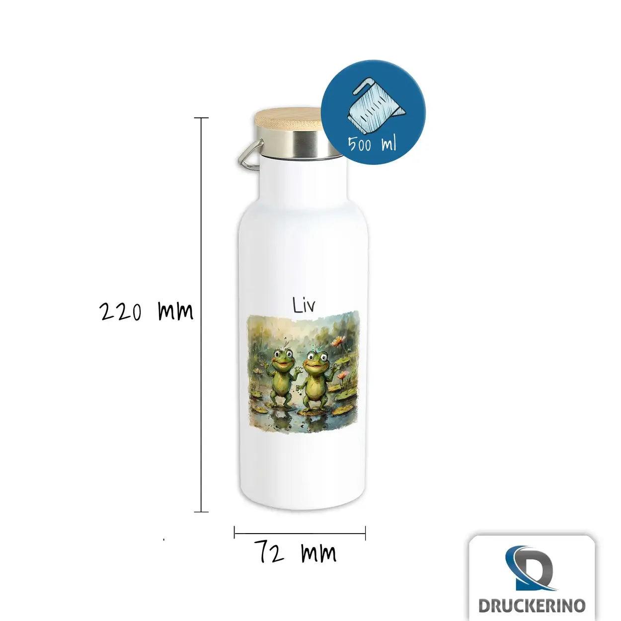 Kinder Trinkflasche Froschteichfreunde - Druckerino