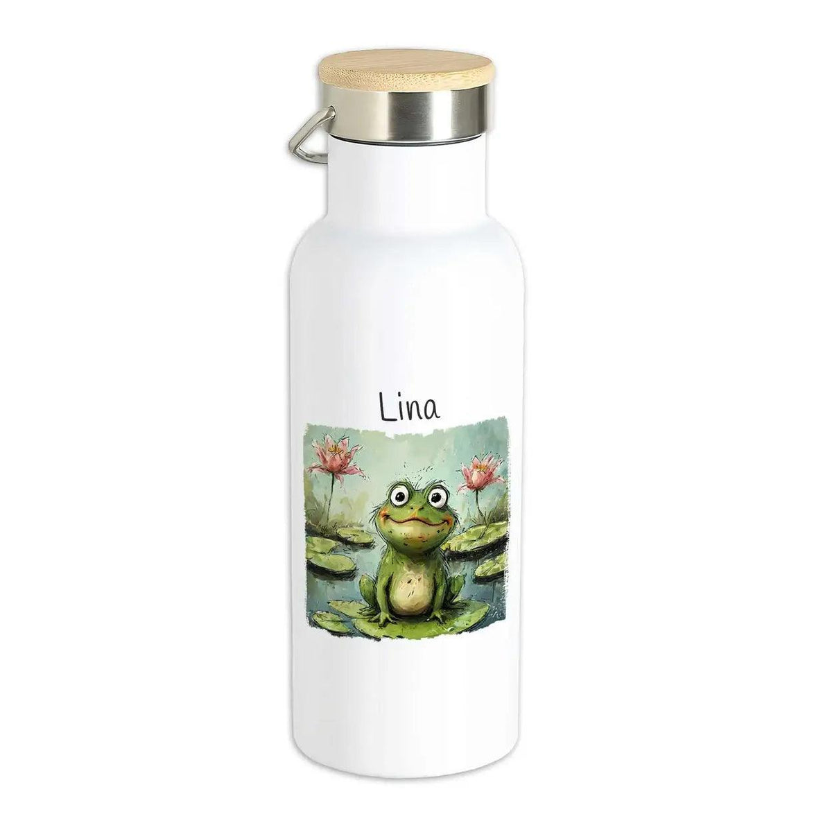 Kinder Trinkflasche Froschteichzauber - Druckerino